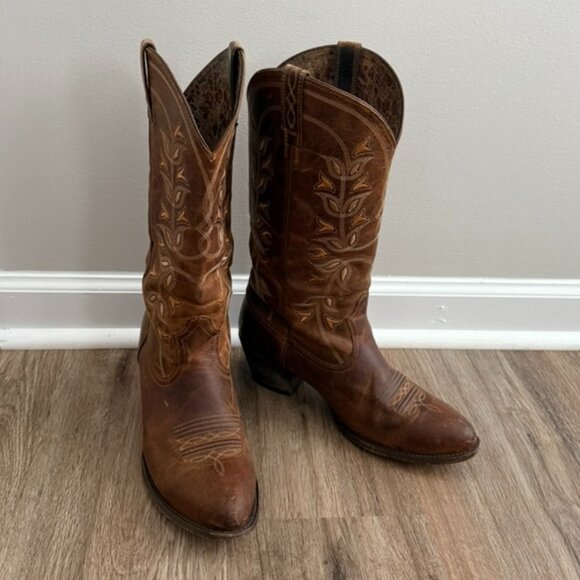 Ariat Brown Desert Holly Western Boots with Embroidery | Size 11B - Picture 1 of 8